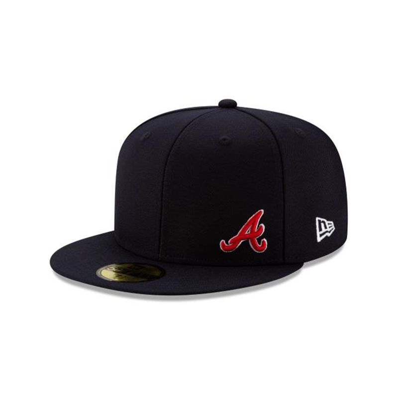 MLB Atlanta Braves Flawless 59Fifty Fitted (UCR1641) - Blue New Era Caps